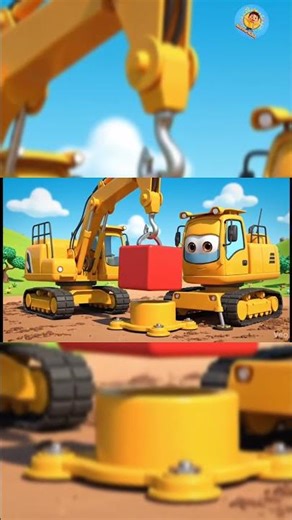 How a Crane Works! 🏗️ Construction for Toddlers