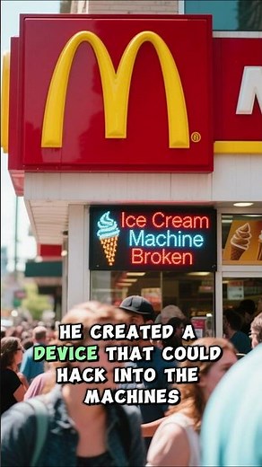 The Truth Behind McDonald’s Broken Ice Cream Machines! 🔧🍦