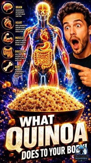The Truth About Quinoa and Your Health 🌾 #sua #shorts #bodyfacts #healthdiet
