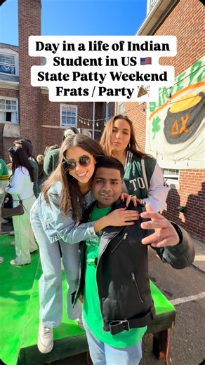 Shamak Agarwal on Instagram: "From pregame to the Frats was so fire 🔥, it is State Pattys weekend. State Patty’s at Penn State was next level! 🇺🇸🍾🎉 . . From @sigmachisc @sigmachi to @zbt_psu , ZBT to @deltachipsu and many more, I hit up the craziest frat parties, capturing the wild energy of the weekend. Packed basements, and non-stop music—the vibe was unreal! The whole campus turned green, and the party never stopped. I do not promote drinking, but this event was 18+ and alcohol was serve