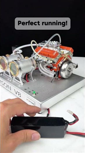 Perfect running!#miniengine #v8 #v8engine #EngineModel #engine