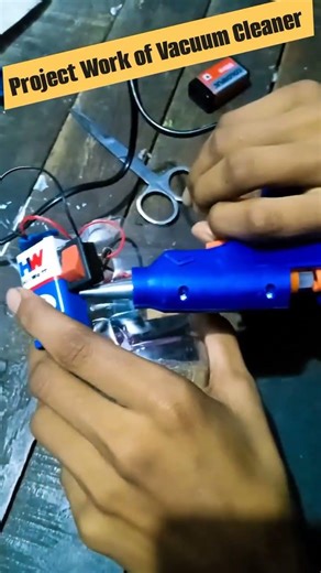 class 11 physics project work if vacuum cleaner