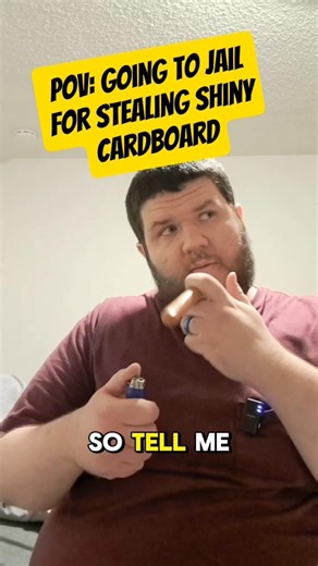 Swiping Pokemon cards? Oh yeah, you're hardcore 👀🙄 #pokemon #pokemontcg #pokemoncards #funny #skit