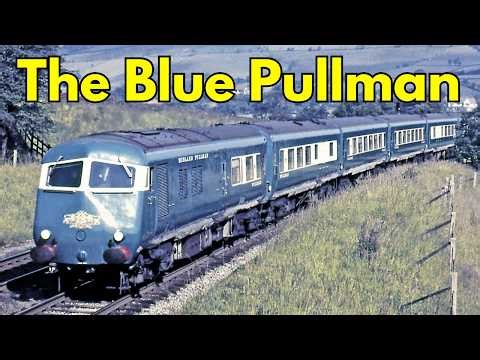 The Blue Pullman – Britain’s Forgotten Luxury Diesel Train of the 1960s #locomotive #pullman #fyp