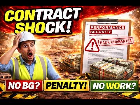 “Performance Security 😱 No BG = No Work? Full Contract Explained!”