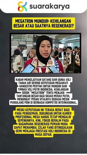 MEGATRON MUNDUR: KEHILANGAN BESAR ATAU SAATNYA REGENERASI?