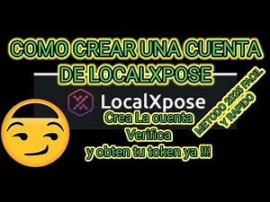 HOW TO CREATE A LOCALXPOSE ACCOUNT AND OBTAIN THE TOKEN FOR TERMUX, KALI KINUX, PARROT, ARCHILINU...