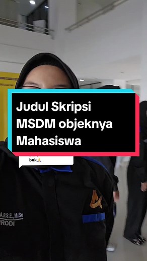 Ide Judul Skripsi Manajemen SDM Berdasarkan Mahasiswa Sebagai Objek Penelitian