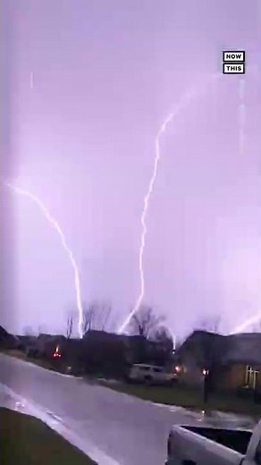 Lightning Strikes From the Ground Up #Shorts