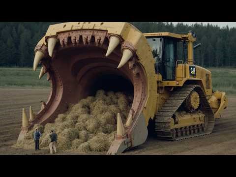 100 Modern Agriculture Machines Operating at Peak Efficiency