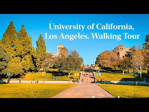 University of California, Los Angeles Walking Tour 2023.