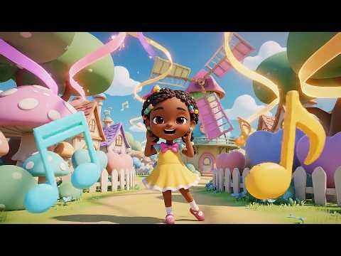 Lavender's Blue Colorful Dreamland Adventure | Lullaby & Color Learning Songs