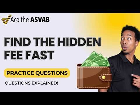 ASVAB Practice — Solving Equations Word Problems | Arithmetic Reasoning