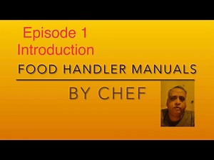 Introduction to Food Handlers Manuals