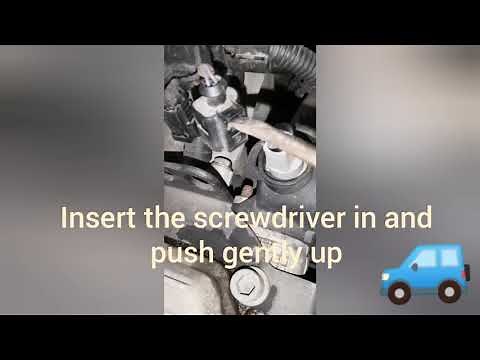 How to replace Coolant Temperature Sensor Skoda Fabia