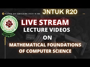 mfcs lecture videos | jntuk r20 mathematical foundation of computer science lecture videos