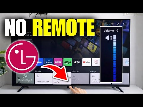 How To Control Volume On LG TV Without Remote