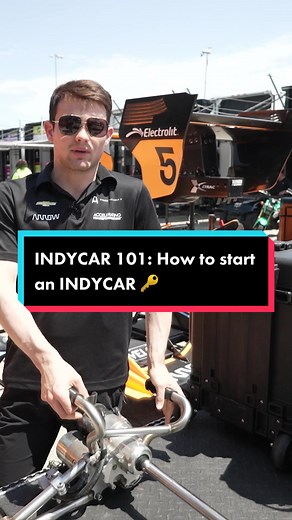 No keys, spin to start. @Pato O’Ward shows us how to start and #INDYCAR! #Racing #Motorsport #CarsOfTikTok #OpenWheelRace #PatoOward #ArrowMclarenSP