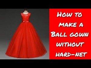 How to sew FLOWER GIRL Dress | BALL GOWN