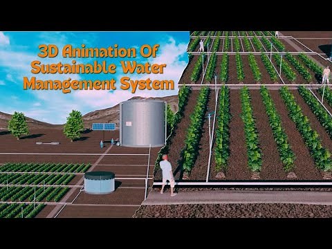 3D Animation: Sustainable Water Management System Process Explained