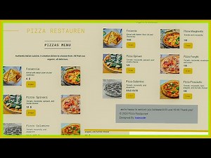 React JS Pizza Restaurant Website React Project Step By Step React Tutorial Project
