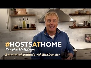 A Moment of Gratitude with Rick Domeier | QVC Hosts At Home for the Holidays