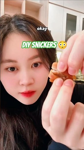 I Made Snickers Bar At Home 😳‪@Gumacook‬ #secrethacks #shorts