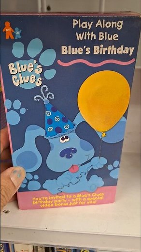 vintage Blues clues VHS Tape Movie collectible item #goldhunter137