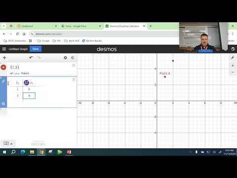 Desmos Graphing Calculator - How to Plot Points on the X Y Plane.