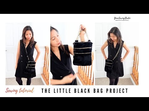 Make This Little Black Bag: Full Sewing Walkthrough