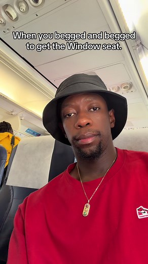 When You Begged for the Window Seat and Got This