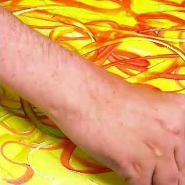 Encaustic Art Abstract Painting