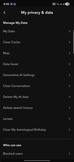 How to stop tracking your personal data from AI in Snapchat
