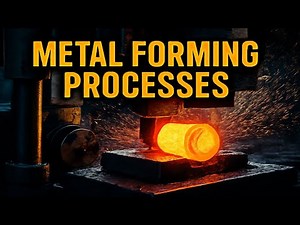 "Metal Forming Processes 🔥 Extrusion, Drawing, Bending, Stamping & Deep Drawing | (Part-2)