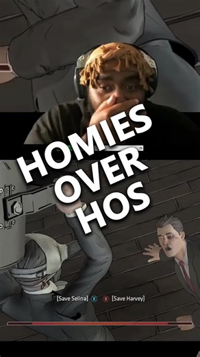 HOMIES OVER HO*S😂 #fyp #funnymoments #batmantelltale #batman #meme | batman