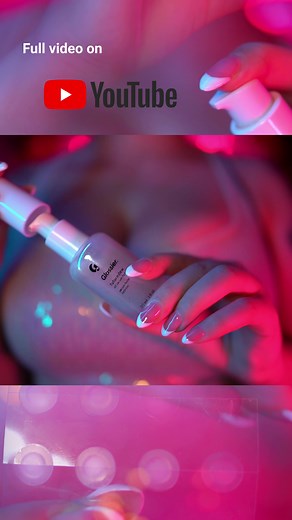 ASMR - it's relaxation time! #asmr #asmrsounds #tapping #lidopening #relaxing #littlecloverwhispers #glossier #whispering