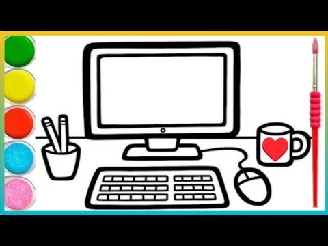 Computer Drawing Painting and Coloring For Kids and Toddlers | 972