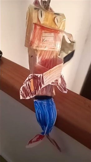 paper craft crash bandicoot