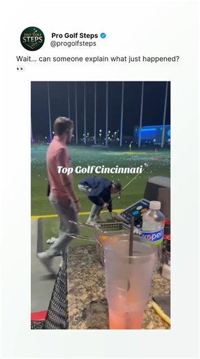 Pro Golf Steps on Instagram: "can someone explain what's happening? ⸻⸻⸻⸻⸻ 🏆 Pro golfers didn’t skip steps — neither should you. We guide you, one skill at a time. 🎯 Clear drills. Simple steps. Real progress. 👉 Follow @ProGolfSteps and climb the skill ladder. . . . #golfsuccessplan #golfimprovementsteps #golfgrinddaily #golfmastery"