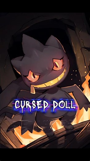 Dark Pokédex # 6 This Pokémon is an abandoned doll (Banette) #pokemon #pokedex #pokemonlore #gaming