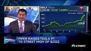 Jim Cramer: Investors are buying Tesla because of its battery technology