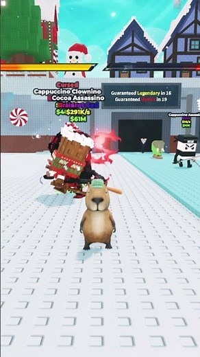NEW Christmas VS Halloween Brainrots FIGHT! part 2 #stealabrainrot #roblox