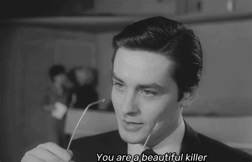 【阿兰德龙】采访中的绝色阿兰