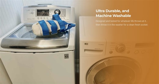 60K views · 886 reactions | The Slingshot Socket is designed and tested for whatever life throws at it…. Then throw it in the washer for a clean fresh start. Check out how stain-resistant the Slingshot Socket is. - #accessibilitymatters #amputeeawareness #amputeecommunity #lifewithoutlimits #amputeestrong #prosthetist #prostheticlife #slingshotsocket #slingshotbionics Talk to a Slingshot Expert today! https://slingshotbionics.com/contact/ | Slingshot Bionics | Facebook