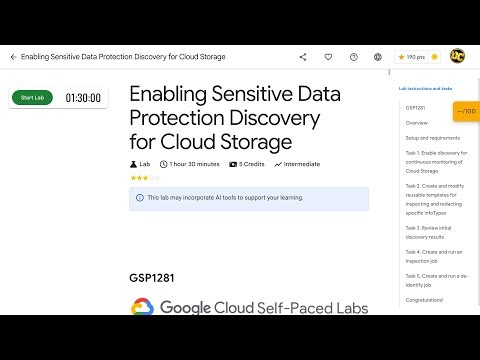 Enabling Sensitive Data Protection Discovery for Cloud Storage GSP1281