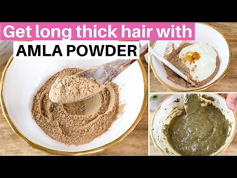3 Ways to use Amla for hair growth, thickness, and curl definition!