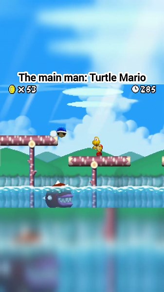 POV: Blue Shell Mario Can’t Be Touched #mario #nintendo #supermario