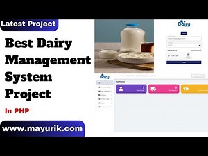 Dairy management system project in php | milk collection management system | Source Code & Projects