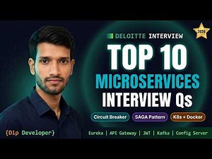 Deloitte Java Microservices Consultant Interview Questions | Spring Boot | 3-6 Years 2026