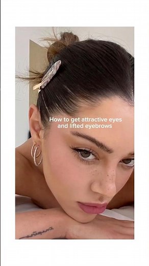 How to Get Attractive Eyes + Lifted Brows ✨